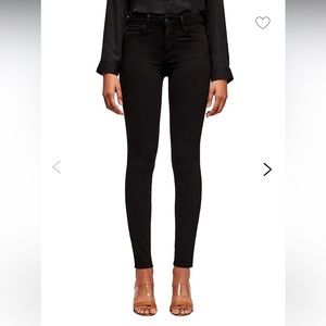 L’Agence Black High Rise Skinny Jeans